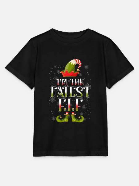 Fetteste Elfen Weihnachten - Stanley/Stella Kinder T-Shirt MINI CREATOR - Schwarz