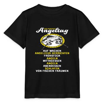 Angeler - Stanley/Stella Kinder T-Shirt MINI CREATOR  - Schwarz - Vorne - Mikhail (115cm)