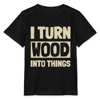 Craftsman Saw Tool Wood Woodworker Renovation - Stanley/Stella MINI CREATOR Kids’ T-Shirt - black - Front - Mikhail (115cm)
