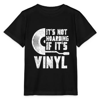 Vinyl Schallplatten Sammler - Stanley/Stella Kinder T-Shirt MINI CREATOR  - Schwarz - Vorne - Mikhail (115cm)