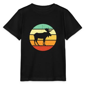 Élan - T-shirt bio MINI CREATOR Stanley/Stella Enfant - noir - Devant - Mikhail (115cm)