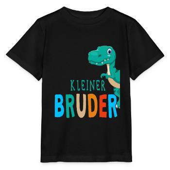 Bruder Geschwister Kleiner Bruder Geschenkidee - Stanley/Stella Kinder T-Shirt MINI CREATOR  - Schwarz - Vorne - Mikhail (115cm)