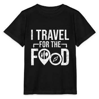 Voyageur alimentaire - T-shirt bio MINI CREATOR Stanley/Stella Enfant - noir - Devant - Mikhail (115cm)