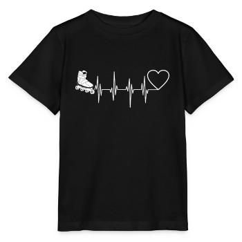 Roller - T-shirt bio MINI CREATOR Stanley/Stella Enfant - noir - Devant - Mikhail (115cm)