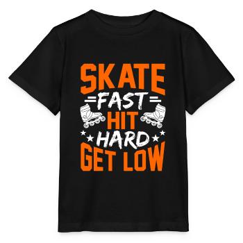 Roller - T-shirt bio MINI CREATOR Stanley/Stella Enfant - noir - Devant - Mikhail (115cm)