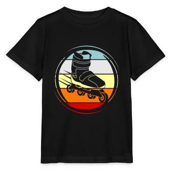 Roller - T-shirt bio MINI CREATOR Stanley/Stella Enfant - noir - Devant - Mikhail (115cm)