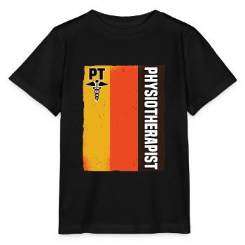 Physiothérapie Physiothérapeute Physiothérapie - T-shirt bio MINI CREATOR Stanley/Stella Enfant - noir - Devant - Mikhail (115cm)