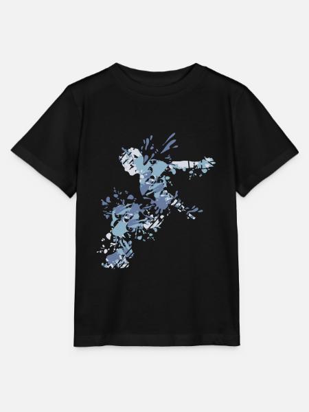 Splash Freerunning Parkour - Stanley/Stella Kinder T-Shirt MINI CREATOR - Schwarz