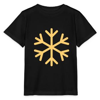 Flocon de neige - T-shirt bio MINI CREATOR Stanley/Stella Enfant - noir - Devant - Mikhail (115cm)
