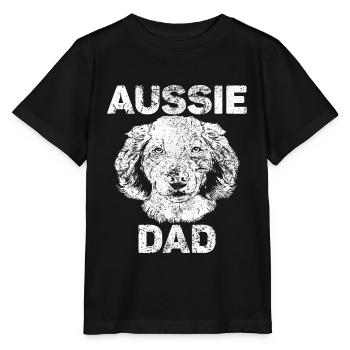 Aussie Dad - Stanley/Stella MINI CREATOR Kids’ T-Shirt - black - Front - Mikhail (115cm)