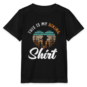 Hiking Hiking Shirt - Stanley/Stella MINI CREATOR Kids’ T-Shirt - black - Front - Mikhail (115cm)