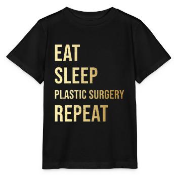 Cadeau de chirurgien esthétique - T-shirt bio MINI CREATOR Stanley/Stella Enfant - noir - Devant - Mikhail (115cm)