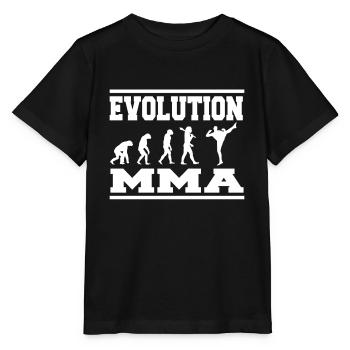 Evolution Mma - Stanley/Stella Kinder T-Shirt MINI CREATOR  - Schwarz - Vorne - Mikhail (115cm)