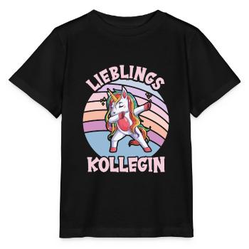 Lieblings Kollegin - Stanley/Stella Kinder T-Shirt MINI CREATOR  - Schwarz - Vorne - Mikhail (115cm)