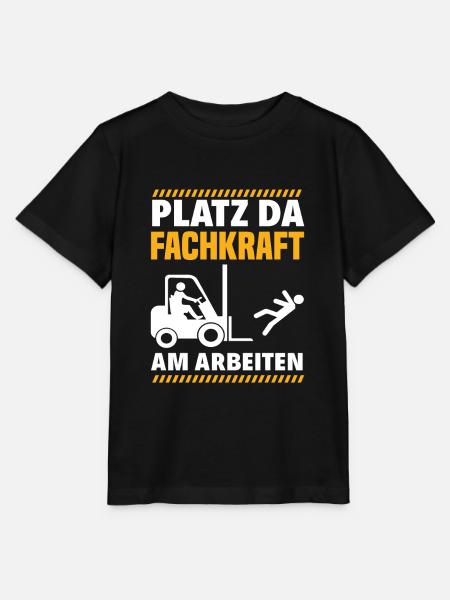 Staplerfahrer Lager Lagerarbeiter - Stanley/Stella Kinder T-Shirt MINI CREATOR  - Schwarz
