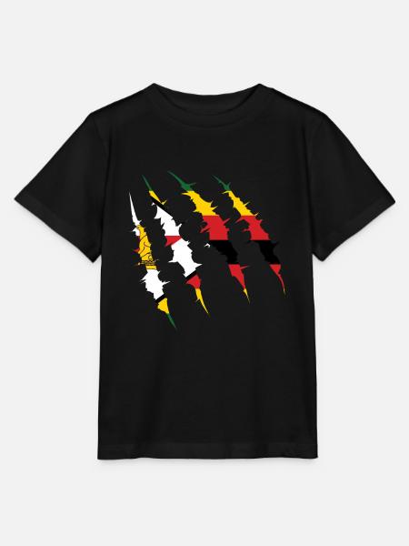 Simbabwe - Stanley/Stella Kinder T-Shirt MINI CREATOR  - Schwarz