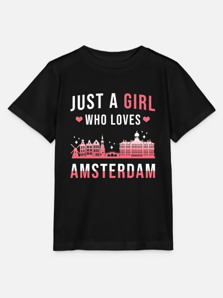 Amsterdam - Stanley/Stella Kinder T-Shirt MINI CREATOR - Schwarz