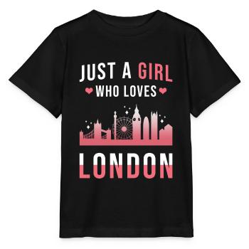 London - Stanley/Stella Kinder T-Shirt MINI CREATOR  - Schwarz - Vorne - Mikhail (115cm)