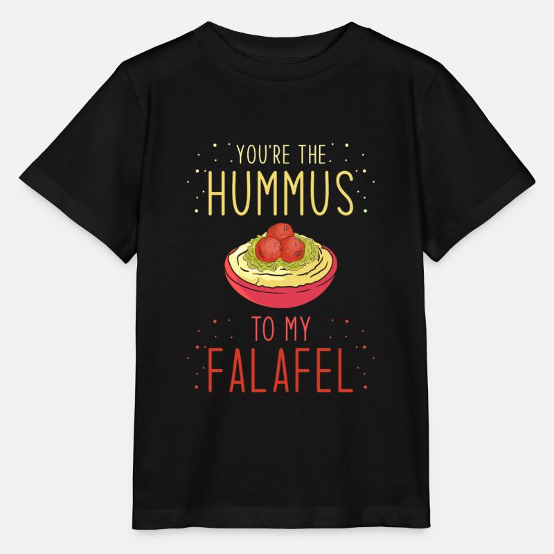 Falafel Hummus - Stanley/Stella Kinder T-Shirt MINI CREATOR - Schwarz