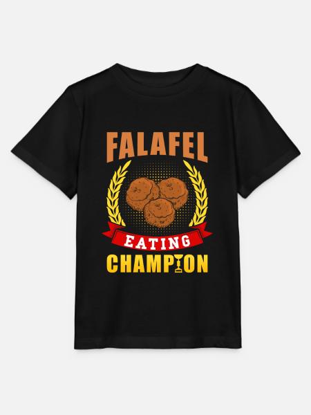 Falafel Champion - Stanley/Stella Kinder T-Shirt MINI CREATOR - Schwarz