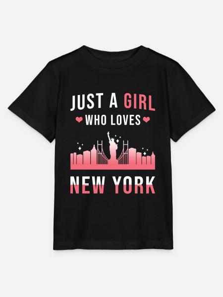 New York - Stanley/Stella Kinder T-Shirt MINI CREATOR - Schwarz