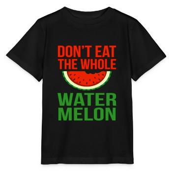 Watermelon - Stanley/Stella MINI CREATOR Kids’ T-Shirt - black - Front - Mikhail (115cm)