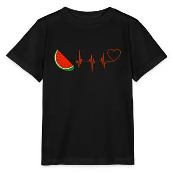 Watermelon - Stanley/Stella MINI CREATOR Kids’ T-Shirt - black - Front - Mikhail (115cm)