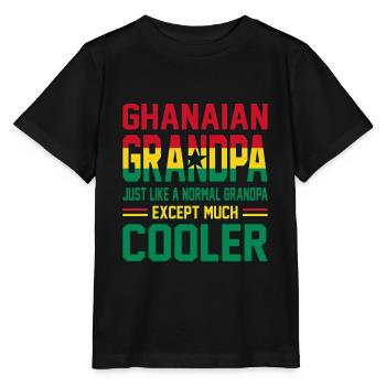 Ghana - T-shirt bio MINI CREATOR Stanley/Stella Enfant - noir - Devant - Mikhail (115cm)