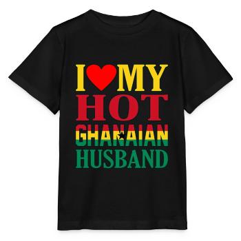 Ghana - T-shirt bio MINI CREATOR Stanley/Stella Enfant - noir - Devant - Mikhail (115cm)