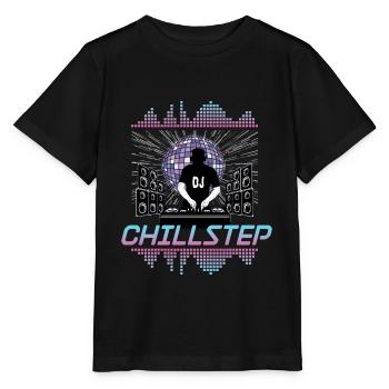 Chillstep Musique Electro Musique - T-shirt bio MINI CREATOR Stanley/Stella Enfant - noir - Devant - Mikhail (115cm)