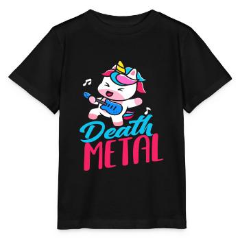 Death metal - T-shirt bio MINI CREATOR Stanley/Stella Enfant - noir - Devant - Mikhail (115cm)