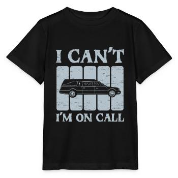 Mortician Funeral Director Embalmer - Stanley/Stella MINI CREATOR Kids’ T-Shirt - black - Front - Mikhail (115cm)