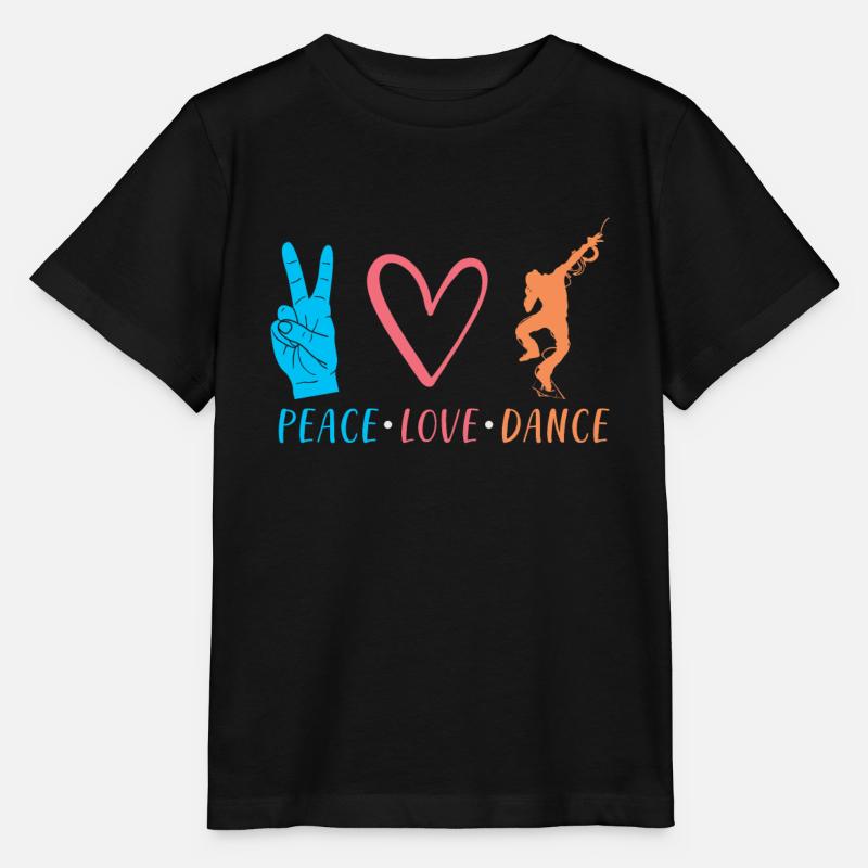 Tanzen Tänzer Geschenk - Stanley/Stella Kinder T-Shirt MINI CREATOR - Schwarz