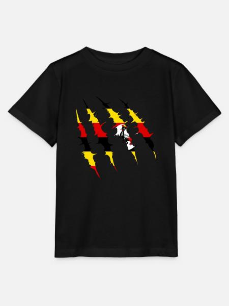 Uganda - Stanley/Stella Kinder T-Shirt MINI CREATOR - Schwarz