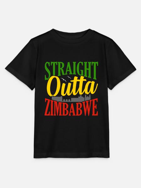Simbabwe - Stanley/Stella Kinder T-Shirt MINI CREATOR - Schwarz