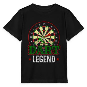 Dart Legend Darts Player Bullseye - Stanley/Stella MINI CREATOR Kids’ T-Shirt - black - Front - Mikhail (115cm)