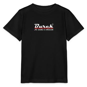 Burek Spécialités des Balkans - T-shirt bio MINI CREATOR Stanley/Stella Enfant - noir - Devant - Mikhail (115cm)