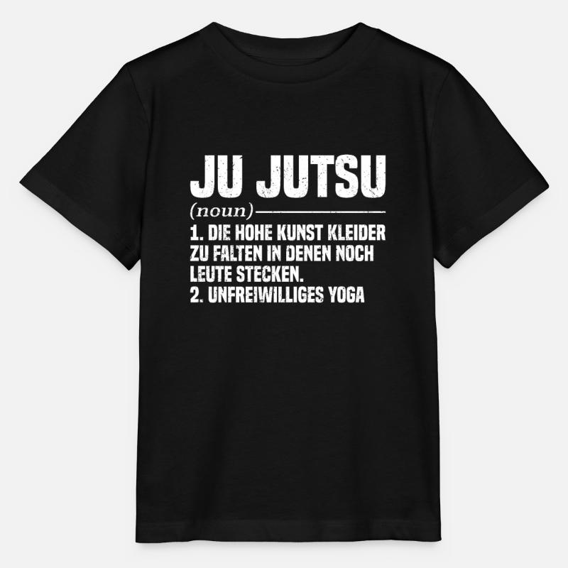 Ju Jutsu Brasilianisches Kampfkunsttraining - Stanley/Stella Kinder T-Shirt MINI CREATOR  - Schwarz