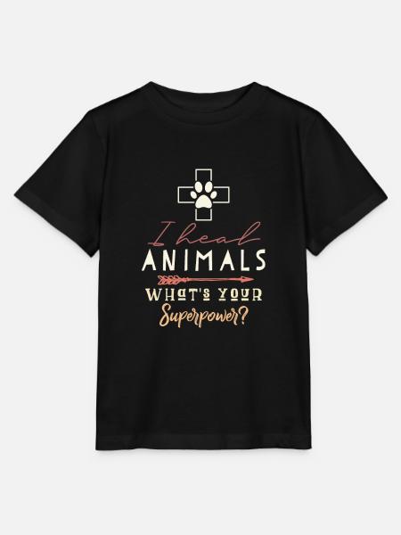 Tierärztin Geschenk - Stanley/Stella Kinder T-Shirt MINI CREATOR - Schwarz