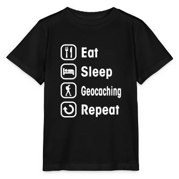géocaching - T-shirt bio MINI CREATOR Stanley/Stella Enfant - noir - Devant - Mikhail (115cm)