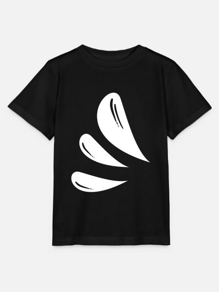 Tropfen Symbole - Stanley/Stella Kinder T-Shirt MINI CREATOR - Schwarz