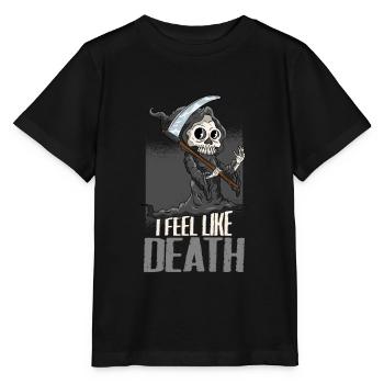 Tod Sensenmann Halloween - Stanley/Stella Kinder T-Shirt MINI CREATOR  - Schwarz - Vorne - Mikhail (115cm)