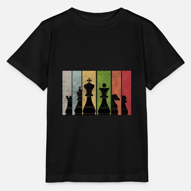 Schach - Stanley/Stella Kinder T-Shirt MINI CREATOR  - Schwarz