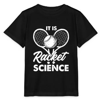 Tennis Tennis Tennis Tennis - Stanley/Stella MINI CREATOR Kids’ T-Shirt - black - Front - Mikhail (115cm)