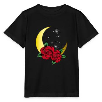Rose Roses Rose Garden Jardinier - T-shirt bio MINI CREATOR Stanley/Stella Enfant - noir - Devant - Mikhail (115cm)