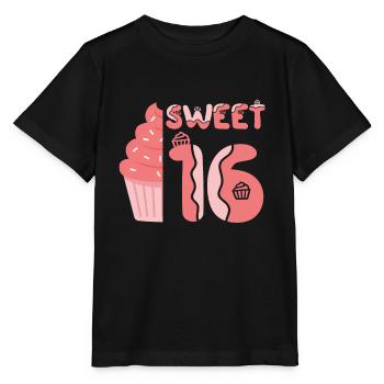 Sweet 16 - Stanley/Stella Kinder T-Shirt MINI CREATOR  - Schwarz - Vorne - Mikhail (115cm)