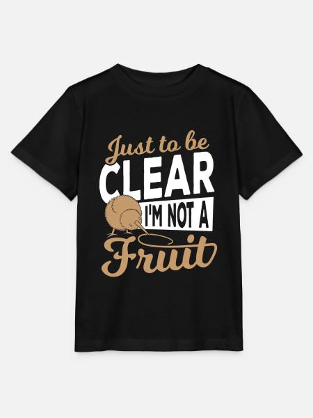 Laufvogel Kiwi - Stanley/Stella Kinder T-Shirt MINI CREATOR - Schwarz