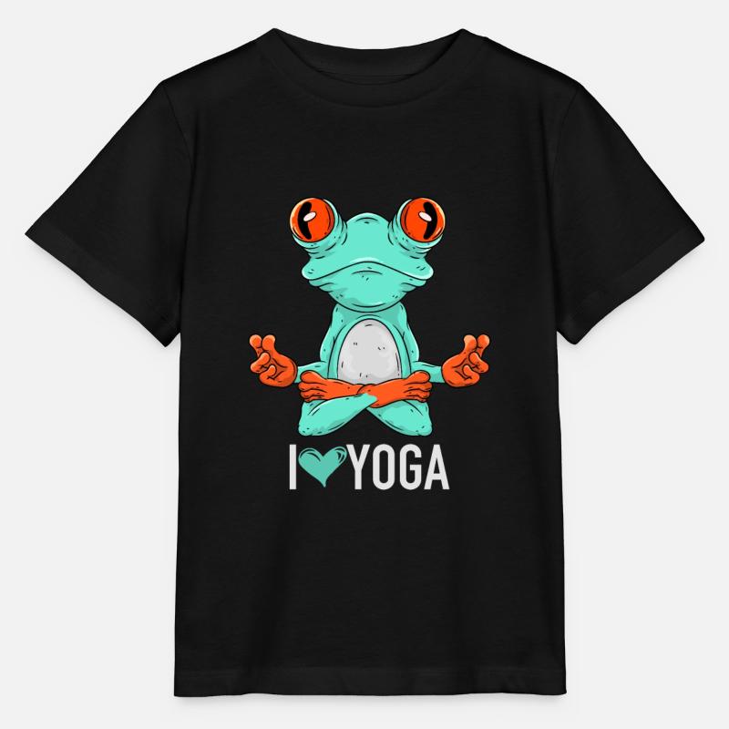 Yoga - Stanley/Stella Kinder T-Shirt MINI CREATOR  - Schwarz