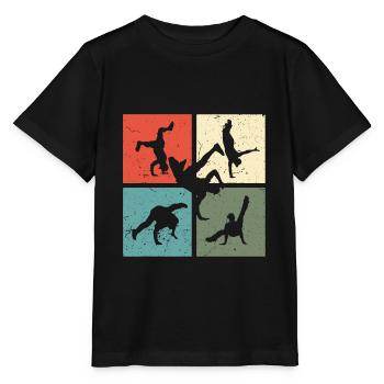 Breakdance BBoy BGirl Streetdance Breakdance - T-shirt bio MINI CREATOR Stanley/Stella Enfant - noir - Devant - Mikhail (115cm)