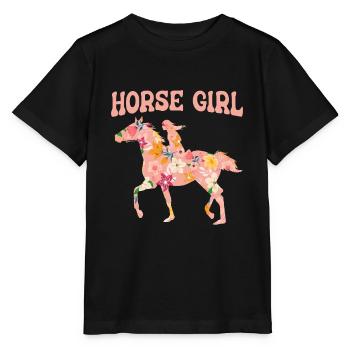 Cavalier Équitation Équitation - T-shirt bio MINI CREATOR Stanley/Stella Enfant - noir - Devant - Mikhail (115cm)